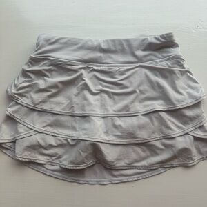 ATHLETA GIRL SKORT SIZE M 8-10 WHITEv